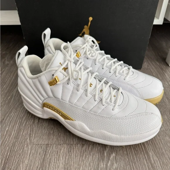 Master Ovo 12 NEW* Air Jordan 12 Golf NRG M22 Masters Pack White